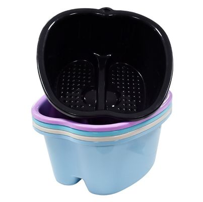 Foot Bath Massage Pedicure Basin Eco-Friendly Foot Massager Thickened Plastic Foot Soaking Spa Basin Bowl Massage