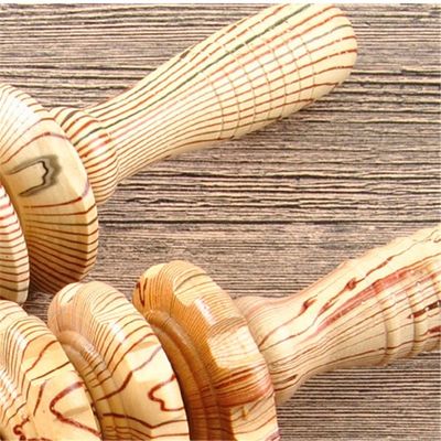 OEM ODM 38*5.5cm Wooden Abdominal Massage Roller Body Massage Jade Roller