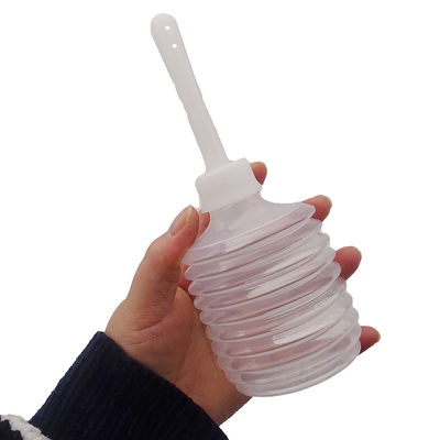 White Female Yoni Health Care Vaginal Irrigation Units with Disposable Design