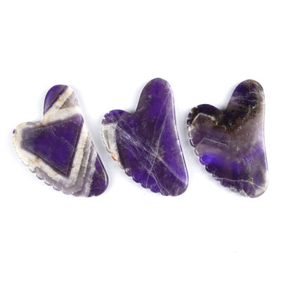 Facial Massager 2024 Heart Shape Jade Gua Sha Tool for Self Skin Care and Manual Massager