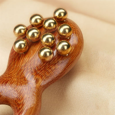 Manual Meridian Dredging Copper Facial Gua Sha Massage Tool for Facial Beauty Lifting and Eye Skin Tightening