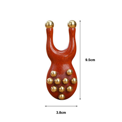 Manual Meridian Dredging Copper Facial Gua Sha Massage Tool for Facial Beauty Lifting and Eye Skin Tightening