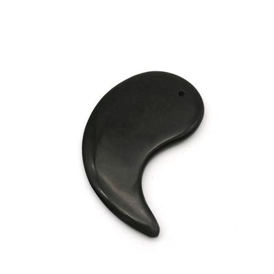 Revitalize Your Body with Certified Black Bian Stone Gua Sha Scraping Massage Tool