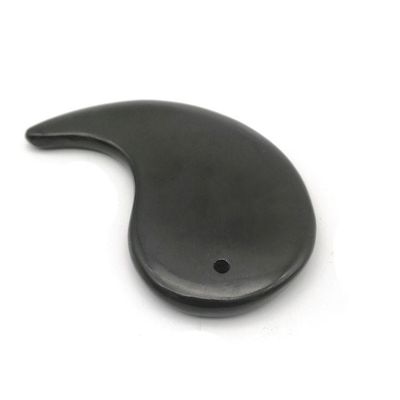 Revitalize Your Body with Certified Black Bian Stone Gua Sha Scraping Massage Tool
