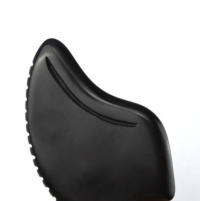 Avaiable Heart Shape Gua Sha Massage Tool made of Natural Black Bian Stone for Spa Relaxing Meditation