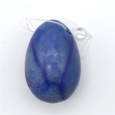 Blue Aventurine Yoni Massage Eggs Folk Art Style for Women's Kegel Strengthening Set