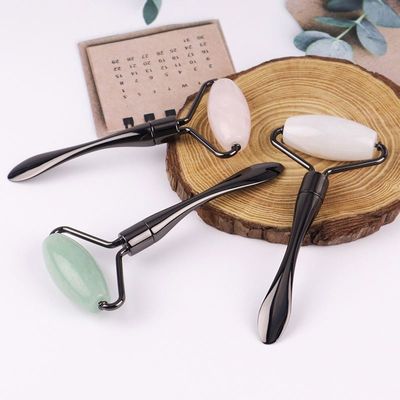 Customized Logo Availabled Metal Facial Lifting Beauty Device for Beauty Care and Jade Roller Set