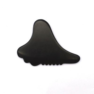 Gua Sha Tool Facial Massager Bian Stone Eco-friendly Face 105*77mm 114*74mm 2 Pcs AKBS-030 for Facial Lymphatic Drainage