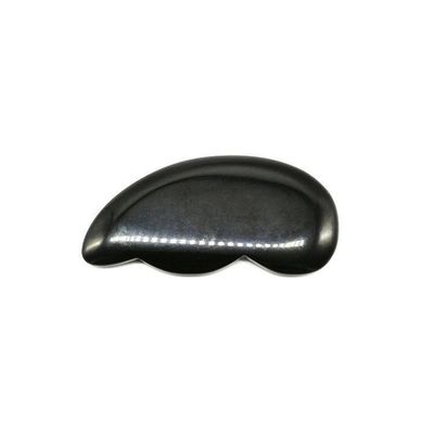 Facial Massage and Body Scraping 9.5*5*0.5 with Black Obsidian Gua Sha Stone