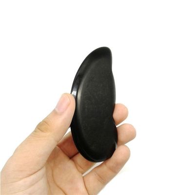 Facial Massage and Body Scraping 9.5*5*0.5 with Black Obsidian Gua Sha Stone