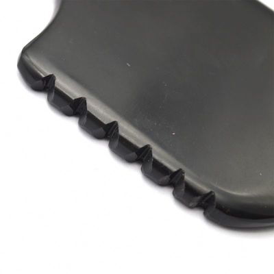 Black Bian Stone Gua Sha Scraping Massager Tool Set for Natural Body and Performance