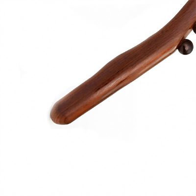 400g/pc Carbonized Beech Wood Body Meridian Dredging Massage Stick Wooden Gua Sha Scraping Massage Tool