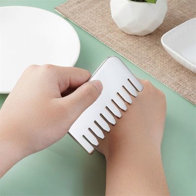 Body Massage and Scalp Relaxation 304 Stainless Steel Gua Sha Comb Scalp Relax And Hair Growth Head Gua Sha Massage Tool