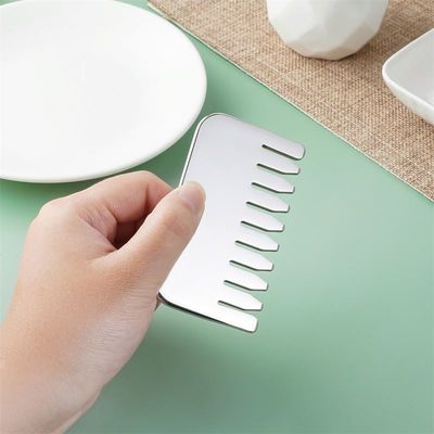 Body Massage and Scalp Relaxation 304 Stainless Steel Gua Sha Comb Scalp Relax And Hair Growth Head Gua Sha Massage Tool