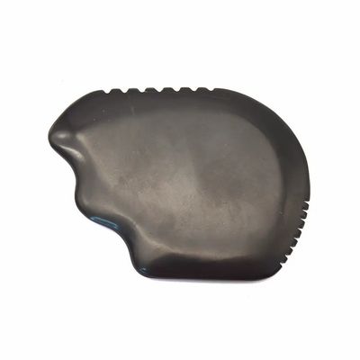 Chinese Style Massager 2024 Black Bian Stone Facial Jade Guasha Gua Sha Scraping Massage Tool for SPA Acupuncture