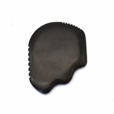 Chinese Style Massager 2024 Black Bian Stone Facial Jade Guasha Gua Sha Scraping Massage Tool for SPA Acupuncture