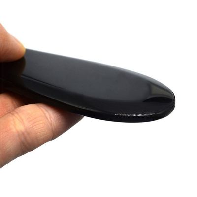 Obsidian Fish-shape Gua Sha Scraping Massage Tools for Custom Logo Face and Body Plug-in Power Source