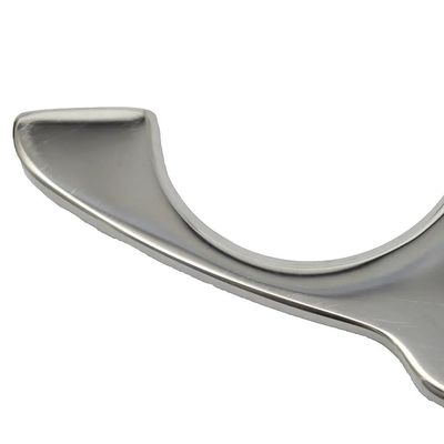 Massager S shaped Stainless Steel Gua Sha Board for Back Meridian Scraping Massage Tool