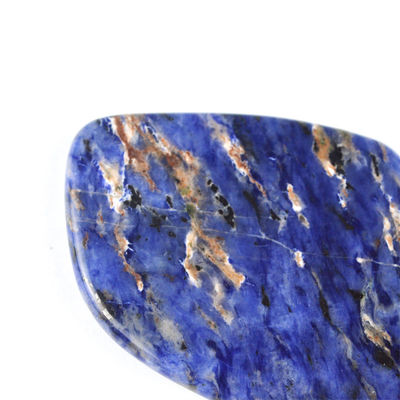 2024 Trend Lip Shape Blue Sodalite Stone Gua Sha Scraping Massager for Face Skin Beauty within Body Massage Equipment