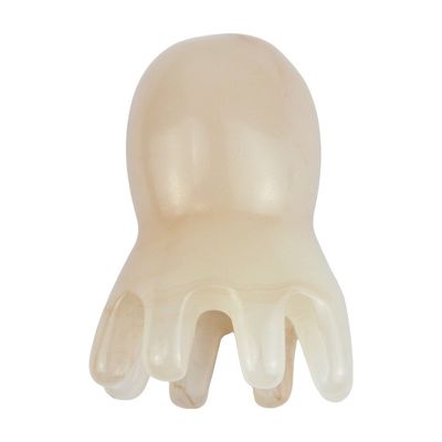 2024 Resin Scalp Massager Beeswax Dredge Meridians Healthcare Hair Brush Head Massage Relax Comb Tool for Body Massage