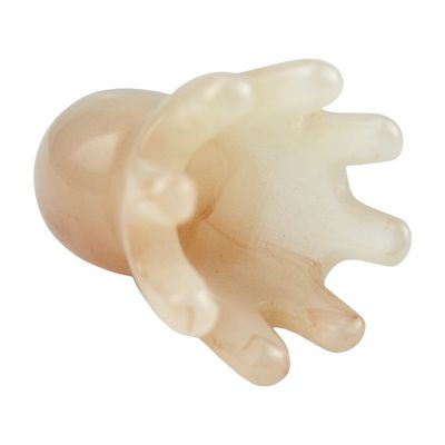 2024 Resin Scalp Massager Beeswax Dredge Meridians Healthcare Hair Brush Head Massage Relax Comb Tool for Body Massage