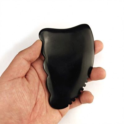 Infrared Physiotherapy Bian Stone Gua Sha Scraping Massage Tool for Improved Circulation and Detoxification