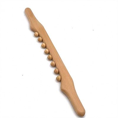 Wooden Gua Sha Scraping Massage Stick for Full-body Soft Tissue Mobilization and Meridian Dredging Massage Tool