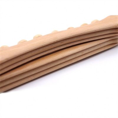 Wooden Gua Sha Scraping Massage Stick for Full-body Soft Tissue Mobilization and Meridian Dredging Massage Tool