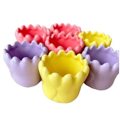 2024 Purple Flower Shape Chinese Ceramic Gua Sha Scraping Massager Body Massage Equipment for Health Care and Relaxation