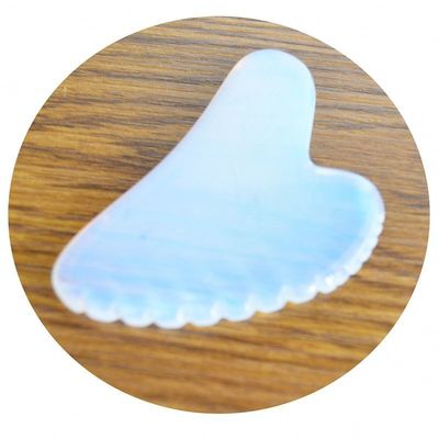 Opalite Gua Sha Board for Facial Skincare and Body Massage Healthcare Scrapping Skincare
