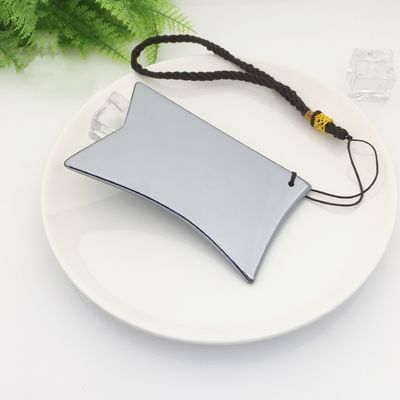 Terahertz Plate Scraping Massage Tool Gua Sha Guasha Board For Back Body Massager Body with Customized Logo and Silver
