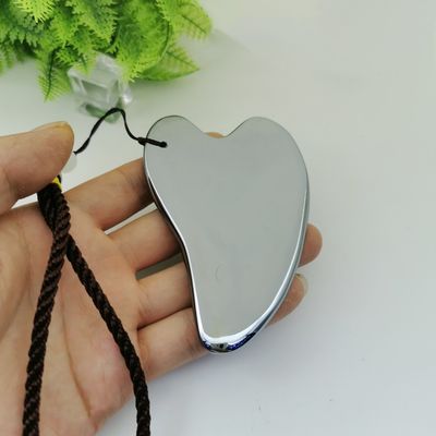 Terahertz Stone Gua Sha Facial Massage Tool 2024 Custom Logo Handheld for Body Massage Equipment in Heart Shape