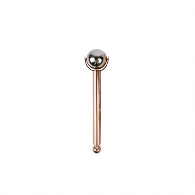 Customized Logo Availabled Zinc Alloy Face Slimming Device Metal Facial Massage Roller Anti-wrinkle Skin Care Beauty Tools