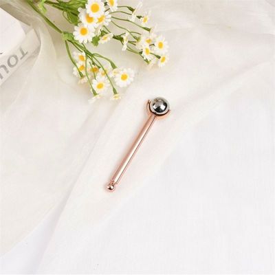 Customized Logo Availabled Zinc Alloy Face Slimming Device Metal Facial Massage Roller Anti-wrinkle Skin Care Beauty Tools