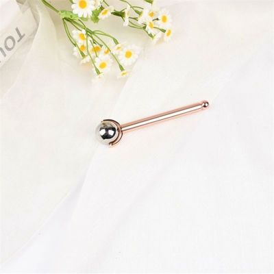 Customized Logo Availabled Zinc Alloy Face Slimming Device Metal Facial Massage Roller Anti-wrinkle Skin Care Beauty Tools