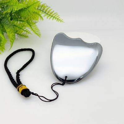 Customized Logo Availabled Terahertz Gua Sha Massage Scraping Tool for Body Spa Facial Beauty in Fishtail Shape