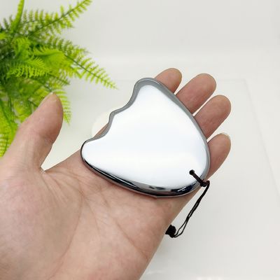 Customized Logo Availabled Terahertz Gua Sha Massage Scraping Tool for Body Spa Facial Beauty in Fishtail Shape