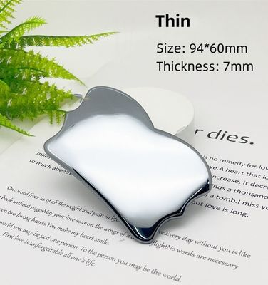 Terahertz Gua Sha Stone for Face Eyes Neck Hot Cold Massaging Scrapping Board to Relieve Pain and Improve Body Muscles