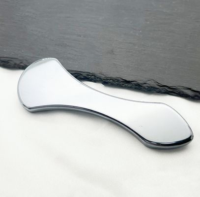 Customized Logo Availabled Terahertz Gua Sha Jade Anti Aging Face Massager for Relieving Wrinkles and Muscle Relaxing