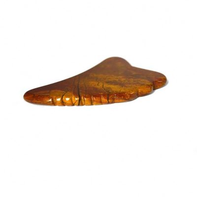 Gua Sha Scraping Massager Board Mookaite Jasper Facial Tool 10cm*7cm*0.6cm ISO9001 Certified Massage Board