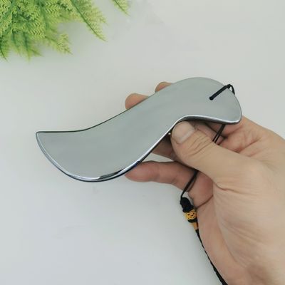 Skin Spa Facial Beauty Massager S Shape Terahertz Gua Sha Massage Scraping Tool with Customized Logo Availabled