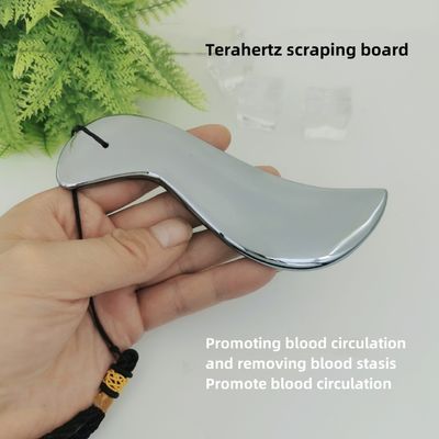 Skin Spa Facial Beauty Massager S Shape Terahertz Gua Sha Massage Scraping Tool with Customized Logo Availabled