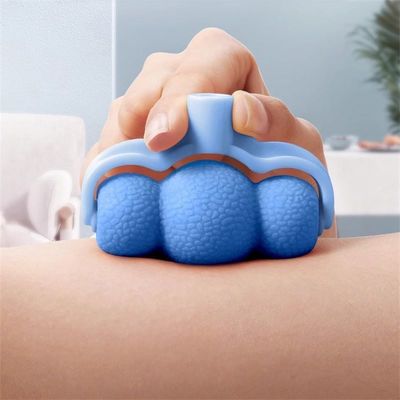 PP/TPR Body Healthcare Massage Tool for Meridian Dredging and Muscle Relaxation Household Manual Cervical Massager