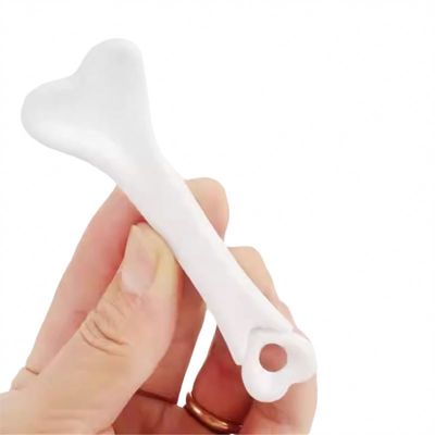 Effective White Ceramic Facial Meridians Dredging Acupuncture Stick for Eye Skin Care Tools