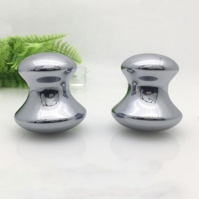 Body Muscles Treatment Handmade Natural Terahertz Gua Sha Mushroom Scraping Massage Tool for Spa Relax