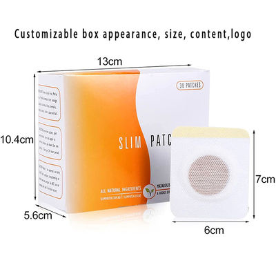 30pcs Chinese Natural Herbal Medicine Magnet Slimming Patch Fat Burning Weight Loss Stickers Health Care Body Massager