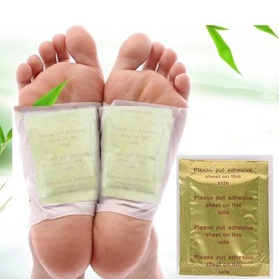 Weight Loss Patch Function 10 Packs Ginger Foot Pads 10 Adhesive Sheets for Removing Impurities and Relieving Stress