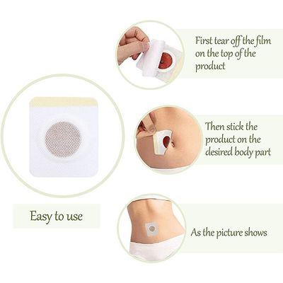 Detox Belly Slim Patch For Women Free Shipping Promotes Metabolism Fat Burning Shaping Waist Abdomen Buttock White OEM ODM