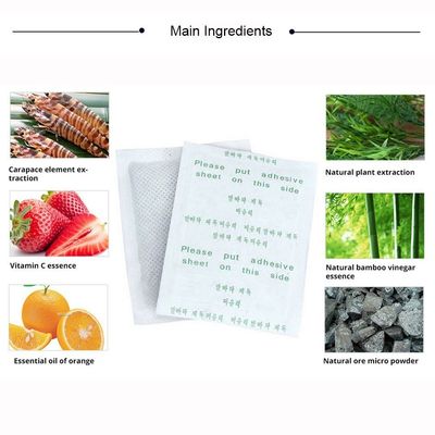 Supposed Kinoki Cleansing Detox Foot Pads 10-Pack All Natural and Organic Formula for Toxin Removal