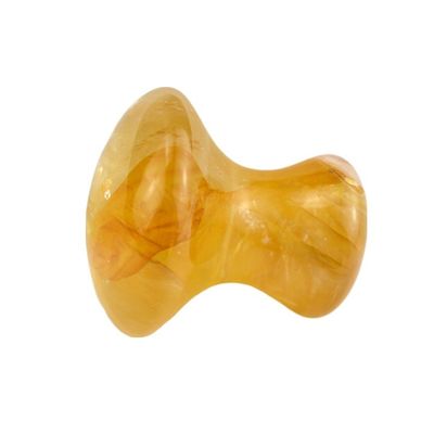 Yellow Citrine Mushroom Gua Sha Face Massage Tool Mushroom Shape at Affordable